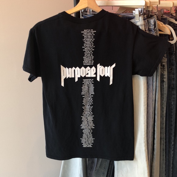 Justin Bieber Purpose Tour Band Tee - Picture 4 of 6